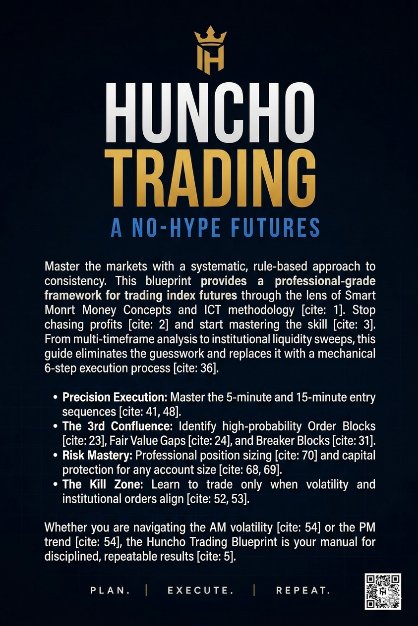 Huncho Trading Blueprint: A No-Hype Futures Day Trading System